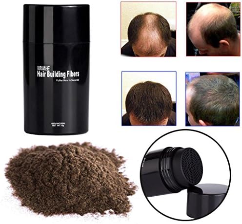 Waymine Fiber Powder Hair Building Fibers Thicker Concealer Hair Loss Full Hair