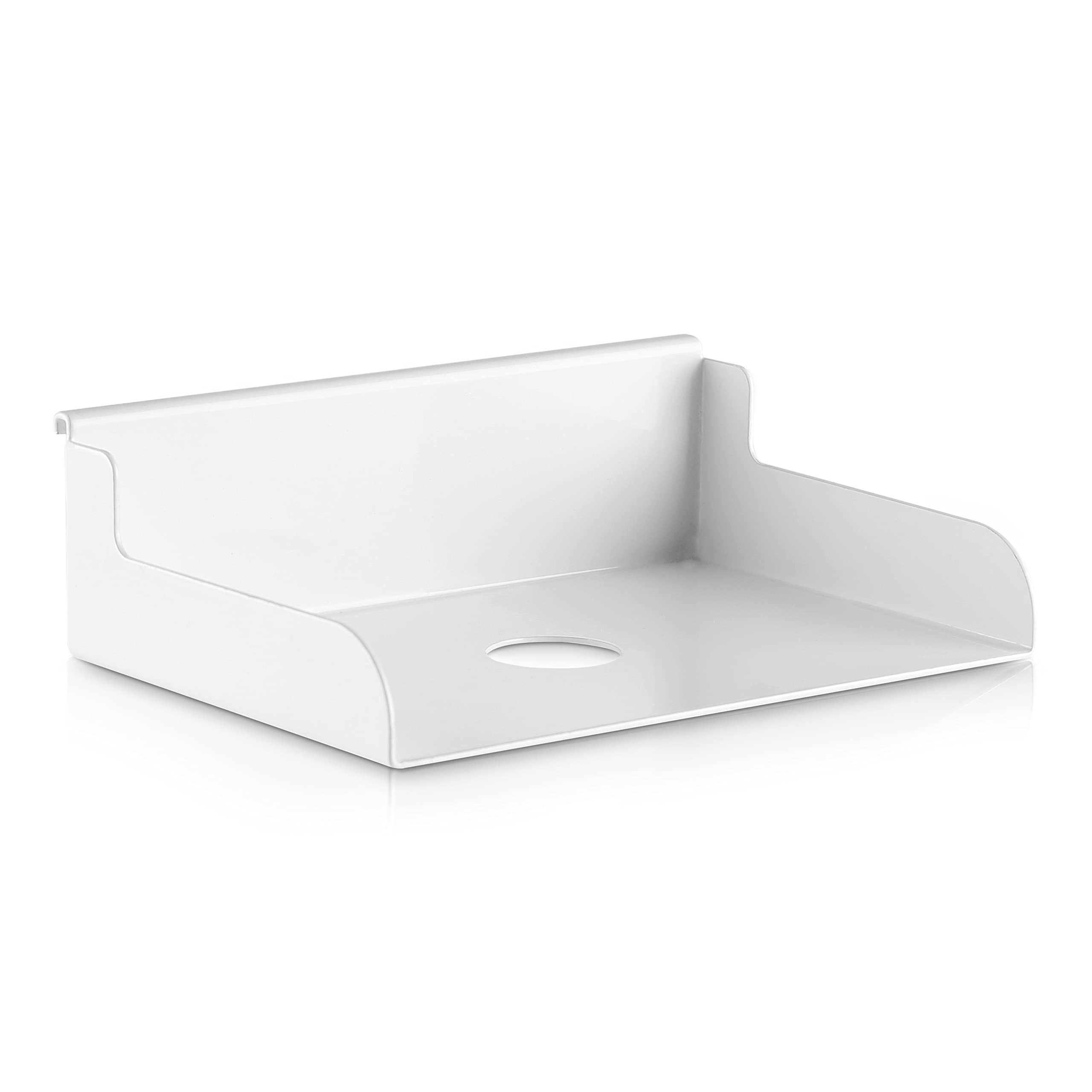 InLine Slatwall 23182A Small Document Tray Accessories for The Slatwall System 18 x 12 x 5.5 cm White