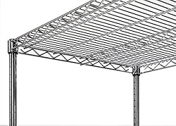 Tarrison 4-Shelf Adjustable, Heavy Duty Storage