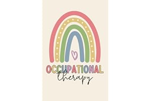 Occupational Therapy Notebook: OT Occupational Therapy Rainbow Cute Lined Notebook Journal | Blank College Ruled Notebook, Di