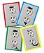 12pc Outlet Stickers Wall Socket Plug Cover Vinyl Decal Bumper Sticker