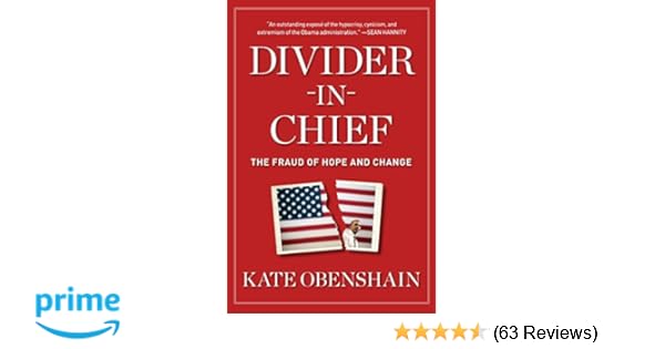 Divider In Chief The Fraud Of Hope And Change Kate - 
