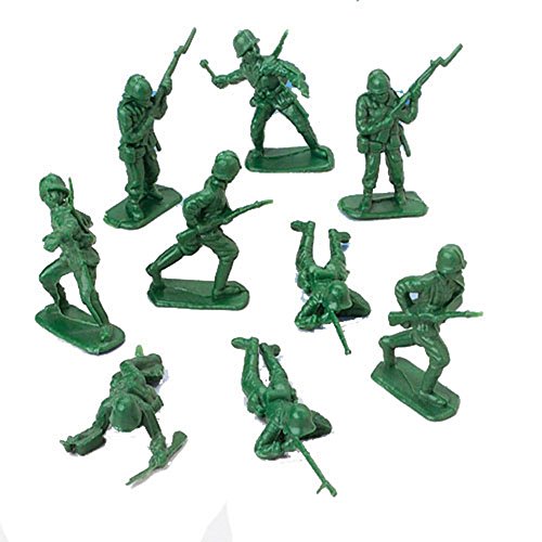 U. S. Toy Green Army Men Toy Soldiers Set, Classic Military Action Figures for Kids, Imaginative Play, Party Favors, and Collectibles – 36 Piece, Toddler Toys for 3 Years & Up