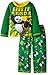 Kung Fu Panda Little Boys' Toddler 2 Piece Pajama Set, Green, 4T