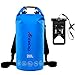 Dry Bag ( waterproof bag ) Pro-Waterproof Phone Dry Sack long adjustable Shoulder Strap,Perfect For Kayaking,Boating,Canoeing,Fishing,Rafting,Swimming,Camping,Snowboarding (Yellow, 20L)