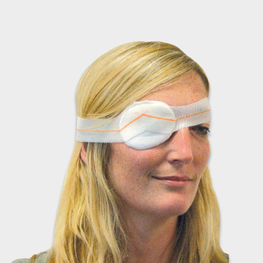 Value Aid Quick Fix Sterile Eye Bandage Single HSE BS8599-1 Compliant First Aid
