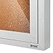 Norwood Commercial Furniture NOR-ATA-1000-SO Outdoor/Indoor Enclosed Cork, Bulletin Board with One Door, 18