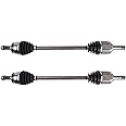 TRQ Front CV Axle Shaft Assembly Set Compatible with 2016-2017 Subaru Crosstrek 2014-2015 XV Crosstrek