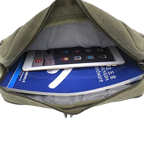 image for MiCoolker Messenger Purse Bag Men Multifunction Versatile Womens Canva