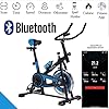 EVOLVE - Blue Spin Bike Exercise Bike 10kg Flywheel with BLUETOOTH and FITNESS SMARTPHONE APPLICATION Home Gym Bicycle…