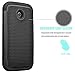 Motorola Moto E Case, Moto E 1st Gen Case, Tekcoo(TM) [Tmajor Series] [Black/Black] Shock Absorbing Hybrid Rubber Grip Plastic Impact Defender Rugged Slim Hard Case Cover Shell for Moto E 2014