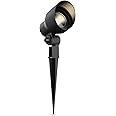 Malibu LED Floodlight Low Voltage Landscape Lighting Outdoor Spotlight for Walls Trees Flags Decorative Light, 6 Watt 12V AC for Garden Lawn Use