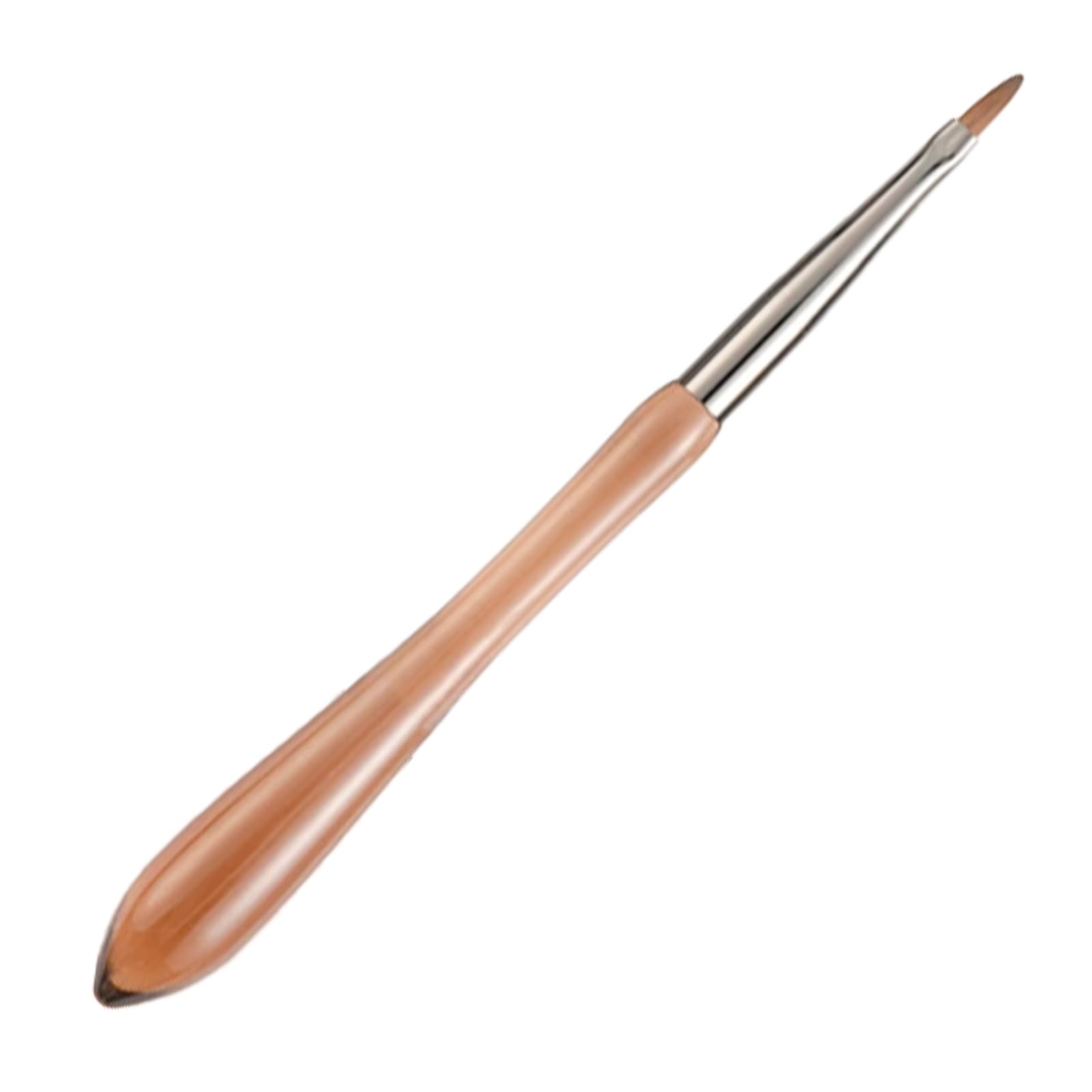 Photo 1 of SILPECWEE Acrylic Nail Brush, Nail Art Brushes Daisy Pen - Versatile Nail Drawing Pen for Petals, Leaves, Flowers Nails Art Designs Tool for DIY Salon