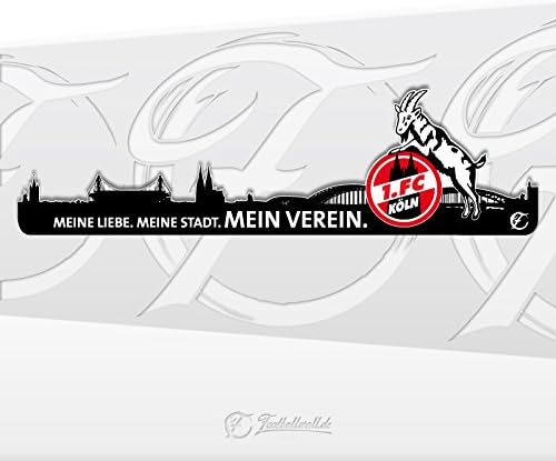Wall Tattoo Skyline Black Fc 1 Fc Koln 100 X 29 Cm Amazon Co Uk Sports Outdoors