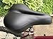 Champion Gel Bike Saddle - Dual Spring Designed Suspension Artificial Leather Bike Seat Bicycle Saddle (Black)
