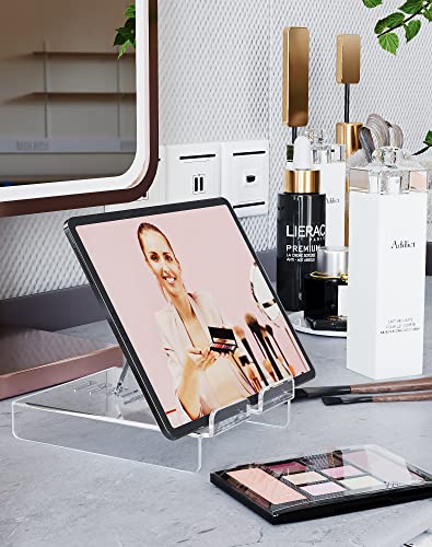 KTRIO Acrylic Tablet Stand for Desk Adjustable