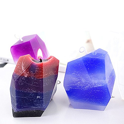 3 Styles DIY Resin Diamond Jewelry Casting Molds, Silicone Mold Kit, Liquid Resin Craft Molds - Thumbnail 4