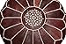 Moroccan Buzz Premium Leather Pouf Ottoman Cover, Brown (UNSTUFFED Pouf)