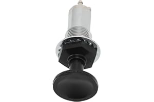 GOTOTOP Fuel Primer Copper ABS Plunger Pump Replacement for Jet Ski and Snowmobiles, Eliminates Hard Starts, Fits Multiple Mo