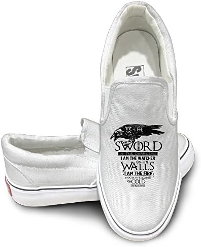 The Sword At Night Logo Print Collectible Canvas Shoes Sportshirt Casual Sneakers