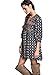 Umgee Womens Bohemian Tunic or Dress (Small, Navy)