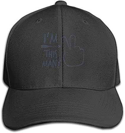 YY0X0XAD Hat TeeStars - 2nd Bday Two Year Old Second Birthday Gift Hat Snap-Back Hip-Hop Cap Baseball Hat Head-Wear Cotton Trucker Hats Black