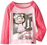 Paul Frank Little Girls'Lets Dance Long Sleeve Tee