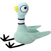 Don't Let The Pigeon Drive The Bus 12” Plush Mo Willems Kohls Soft Stuffed Bird Stuffed Animal Toy for Boy,Soft Durable,Girl 