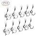Wall Mount Coat Hooks [2 Pack] Coat Rack Hooks with 15 Hooks Stainless-steel Metal Coat Robe Hat Clothes Hanger Hooks For Bathroom Kitchen Office