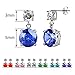 R-timer Womens Crystal Dangle Stud Earrings Swarovski Elements Jewelry Set of 7 Pairs (Dangle Earrings)