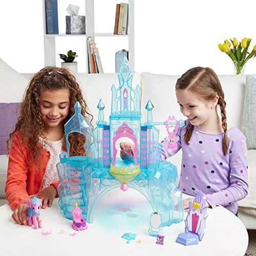 My Little Pony Explore Equestria Crystal Empire Castle,Special times with Baby Flurry Heart and Princess Cadance in the Crystal Empire Castle