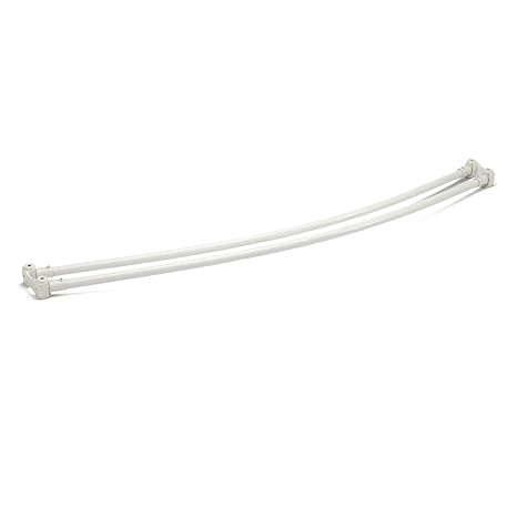 48 Biscuit Naiture 48 Stainless Steel Curved Double Shower