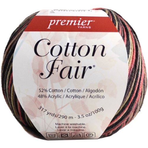 Premier Yarns Cotton Fair Multi Yarn, Campfire