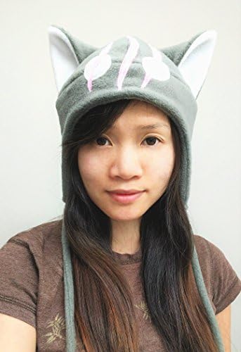 Ginga Nagareboshi Gin Akita Inu Dog Aviator Earflap hat Fleece Anime Manga Cosplay Convention Costume Beanie Toque Punk Goth Ski Snowboarding Rave