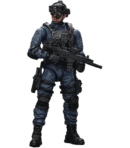 Ultimate 6.5 Inch SWAT Officer Figure with Deluxe Articulation