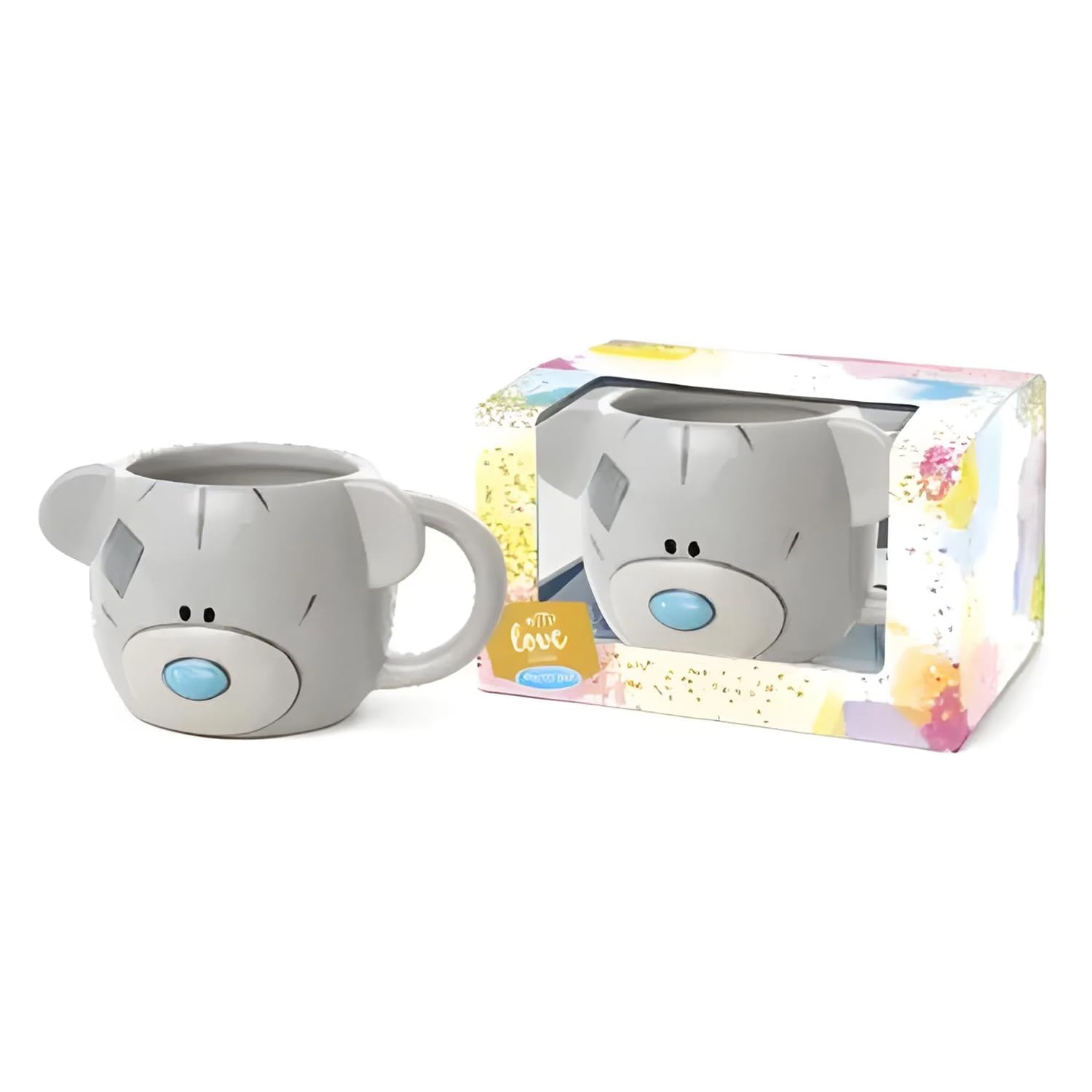 Me To You Bear to You Tatty Teddy Shaped Mug, AGE01029, White Set