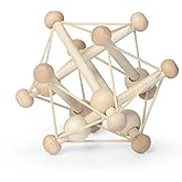 Manhattan Toy Skwish Natural Rattle and Teether Grasping Activity Toy