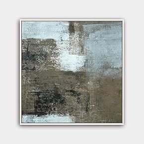 signwin Framed Canvas Wall Art Modern Texture Painting...