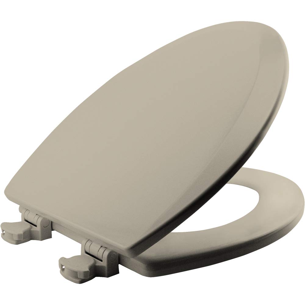 Best elongated almond plastic toilet seat almond