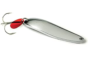 Sea Striker Sea Strike SES 25 1 Plated Casting Spoon with Teaser Tab 43469