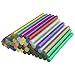 10 Color 60pcs Hot Glue Gun Sticks Glitter 7mm by 10 cm Hot Melt Glue Sticks Mini for DIY Art Craft
