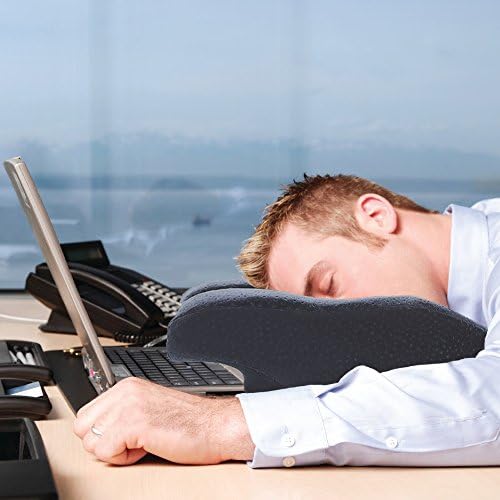 EZSLEEP Face Down Cradle Speaker Pillow, Micro Minky Navy