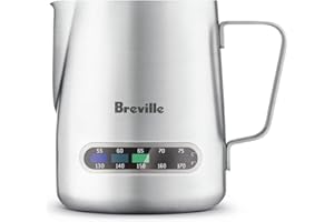 Breville BES003 Temp Control Milk Jug Espresso Accessory for Creating Latte Art