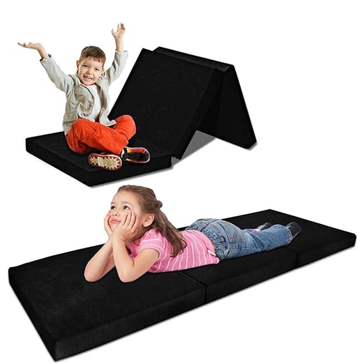 Wolketon Klappmatratze 195x80x9cm Matratze Bestehen aus Polyurethanschwamm ohne Pulver Dichte bis 26 kg/m³ Faltmatratze bis 1
