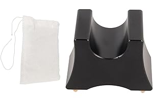 BORDSTRACT HiFi Cable Tray Stand Spike, Multifunction Aluminium Alloy HiFi Cable Clamp Wire Bracket, Pratical Power Speaker Cable Riser Clip(Black)