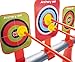 Archery Bow and Arrow Shooting Toy Set - Kids Indoor Outdoor Game with Target, Quiver and 3 Suction Cup Arrows