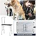 BestPet 32inch Foldable Dog Grooming Table with Adjustable Height Arm/Noose Heavy Duty Drying Table Portable Trimming Table Pet Grooming Table for Dogs Cats Black