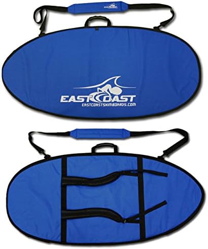 East Coast Skimboards ECS Skimboard Padded Travel Bag with Backpack Straps - Small 45”