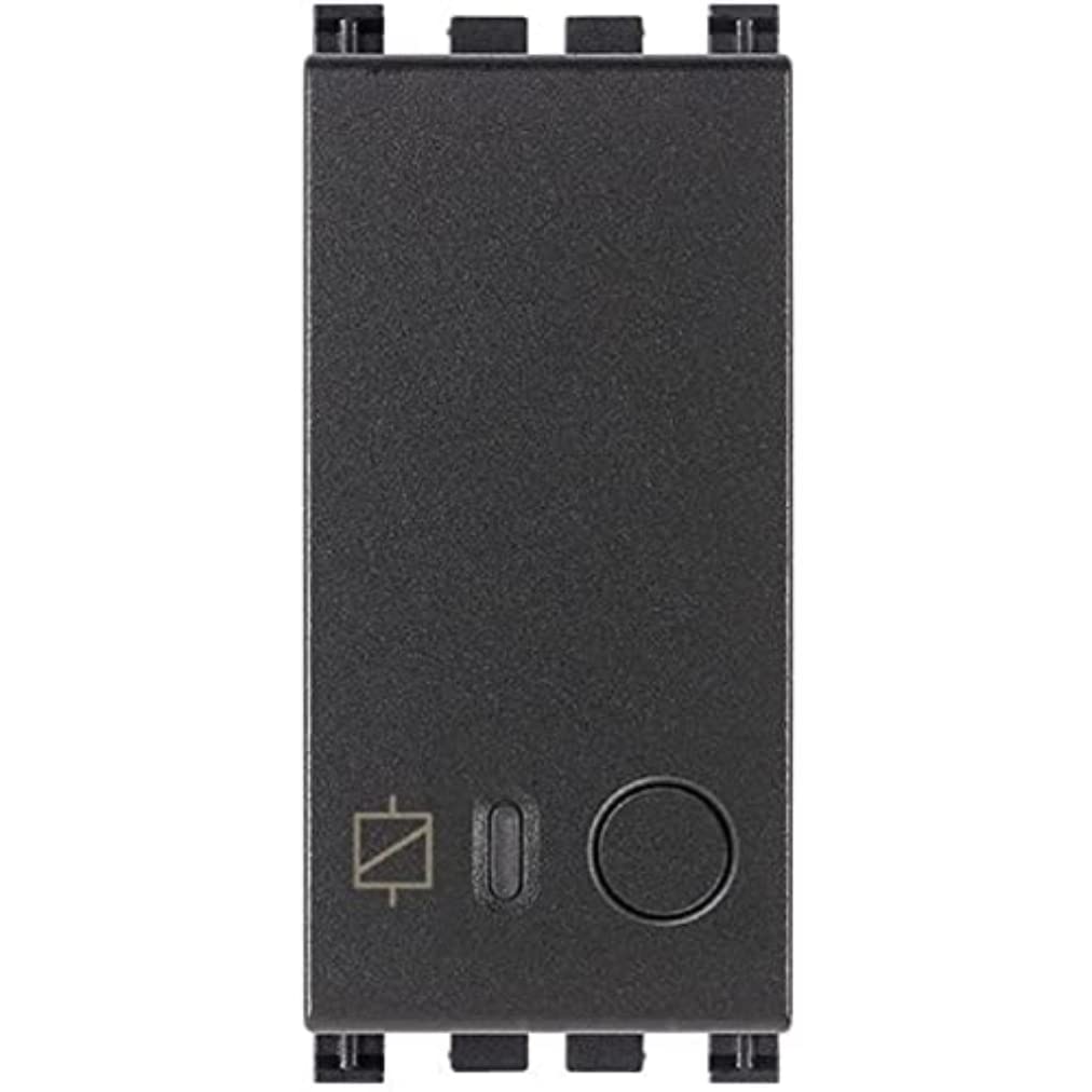 Vimar 19593 Arké IoT View Wireless Connected Actuator with NO 16A Relay Output, Local and Remote Control, Dual Technology on Bluetooth 5.0 and Zigbee 3.0 Standard