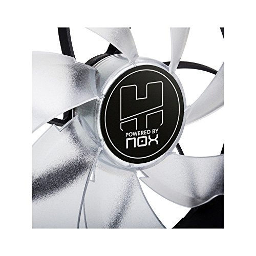 Nox-H-FAN-NXHUMMERF120LR-Ventilador-para-Caja-PC-12-cm-LED-Rojo